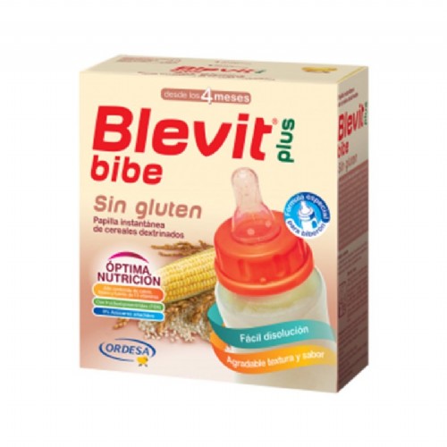 BLEVIT PLUS SIN GLUTEN PARA BIBERON (2 SOBRES X 300 G)
